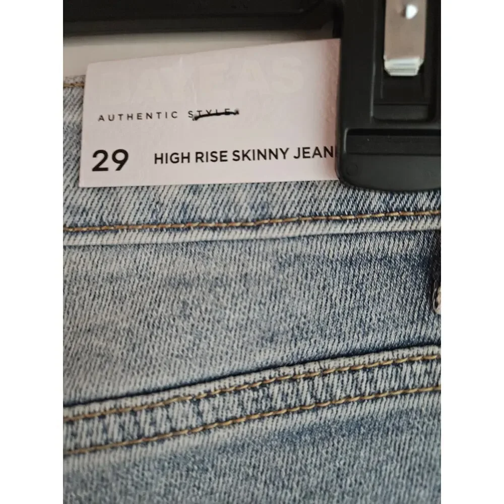 Brand New Women's Bayeas Perfect Stretch High Rise Skinny Jeans Size 29 - Picture 3 of 7